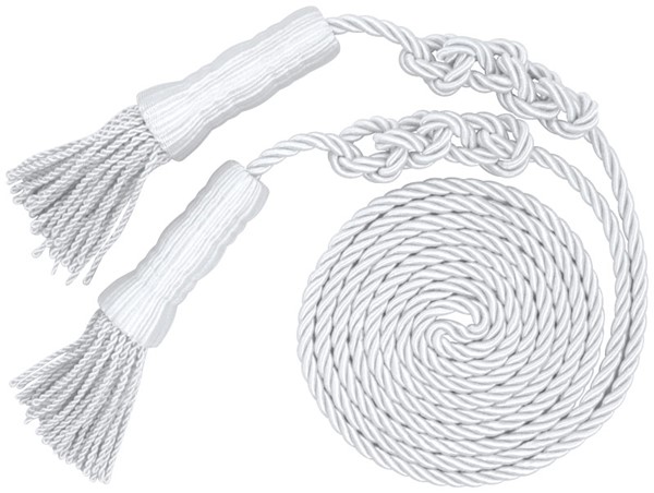 White Cord and Tassels