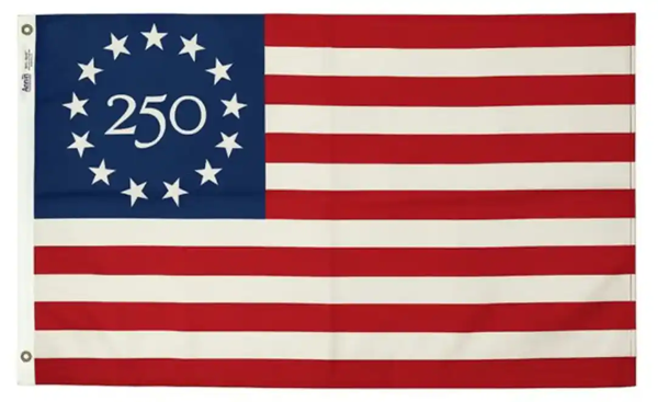Betsy 250 3x5ft Nylon Flag