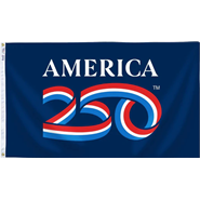 America 250 Nylon Flag Blue