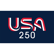 USA 250 Blue 3x5ft Nylon Flag