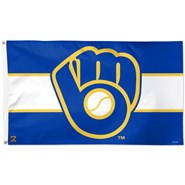 Milwaukee Brewers Light 3x5ft Flag
