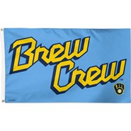 Milwaukee Brewers Brew Crew Retro 3x5ft Flag